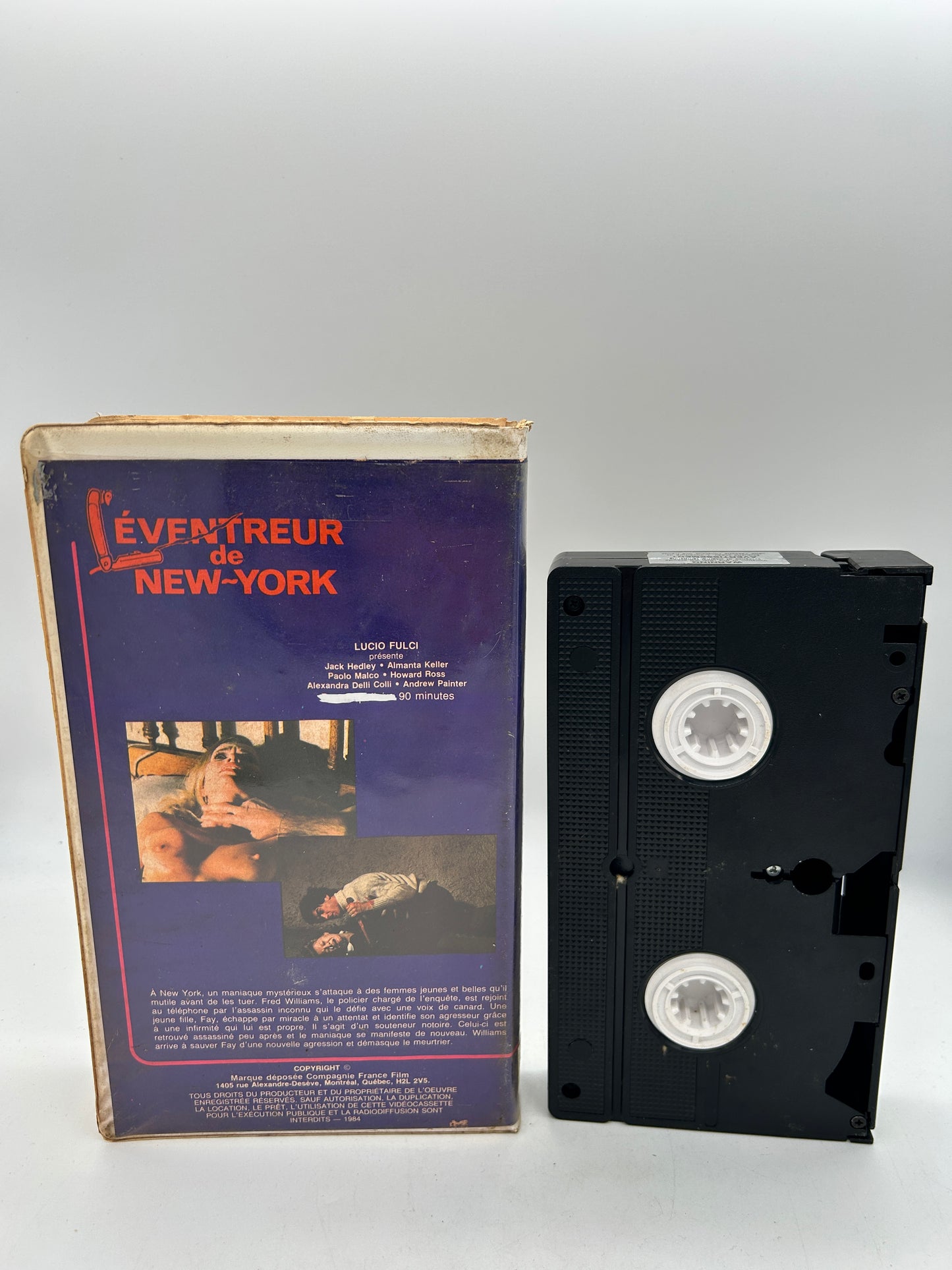 FiLM VHS FRANCAiS | L'ÉVENTREUR DE NEW-YORK
