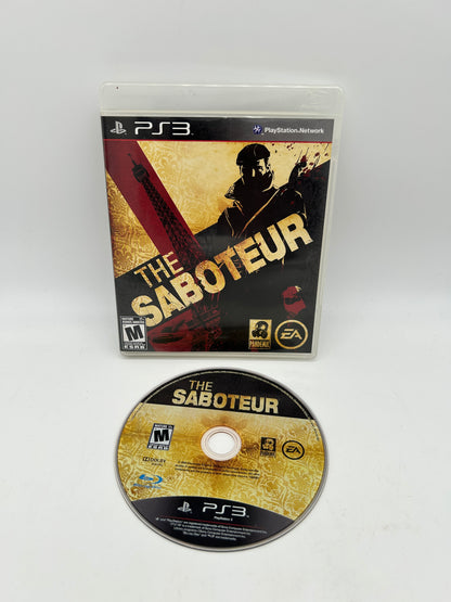 PiXEL-RETRO.COM : SONY PLAYSTATION 3 (PS3) COMPLET CIB BOX MANUAL GAME NTSC THE SABOTEUR