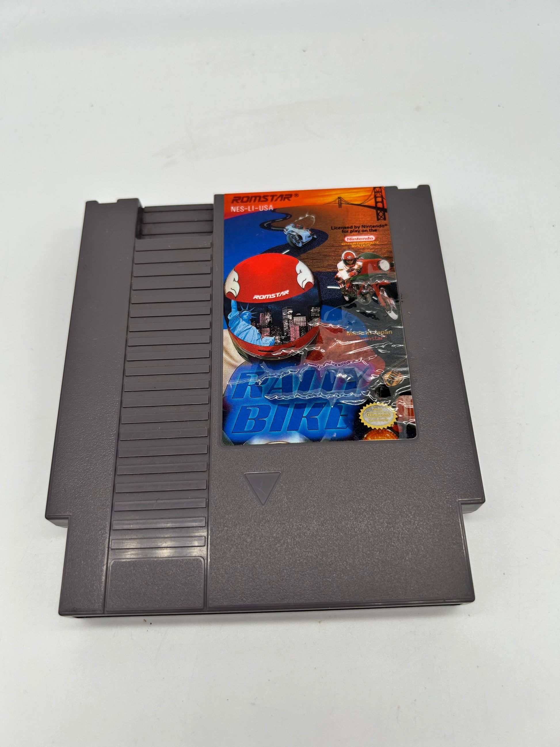 PiXEL-RETRO.COM : ORIGINAL NINTENDO NES COMPLET CIB BOX MANUAL GAME NTSC RALLY BIKE