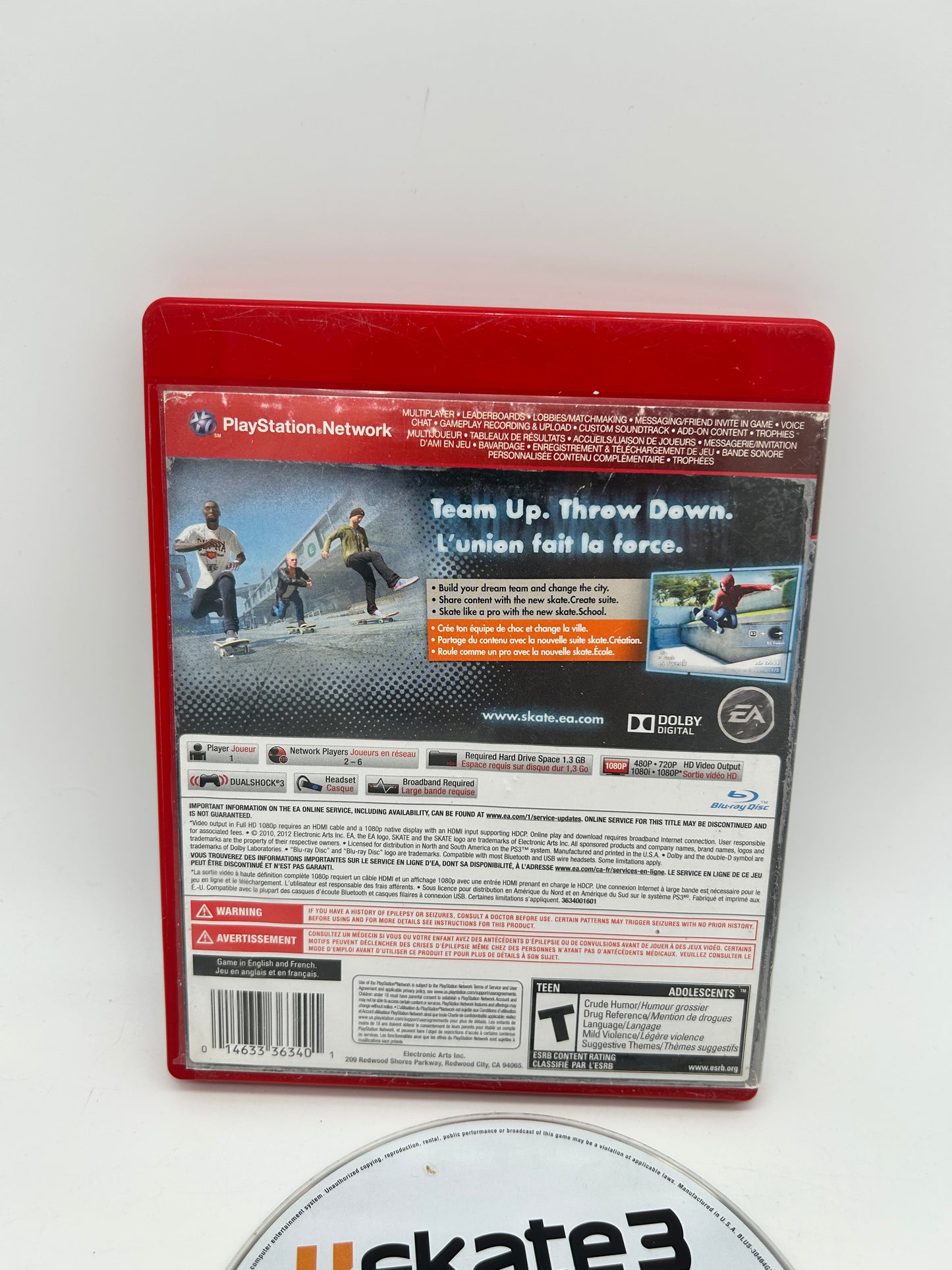 SONY PLAYSTATiON 3 [PS3] | SKATE 3 | GREATEST HiTS