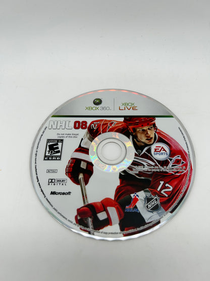 PiXEL-RETRO.COM : MICROSOFT XBOX 360 COMPLETE CIB BOX MANUAL GAME NTSC NHL 08