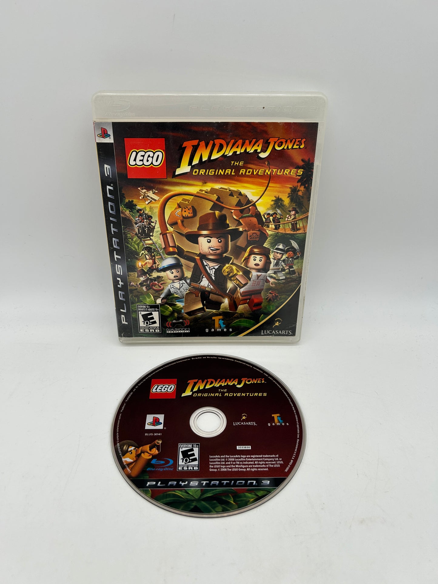 PiXEL-RETRO.COM : SONY PLAYSTATION 3 (PS3) COMPLET CIB BOX MANUAL GAME NTSC INDIANA JONES THE ORIGINAL ADVENTURES LEGO
