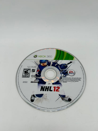 PiXEL-RETRO.COM : MICROSOFT XBOX 360 COMPLETE CIB BOX MANUAL GAME NTSC NHL 12