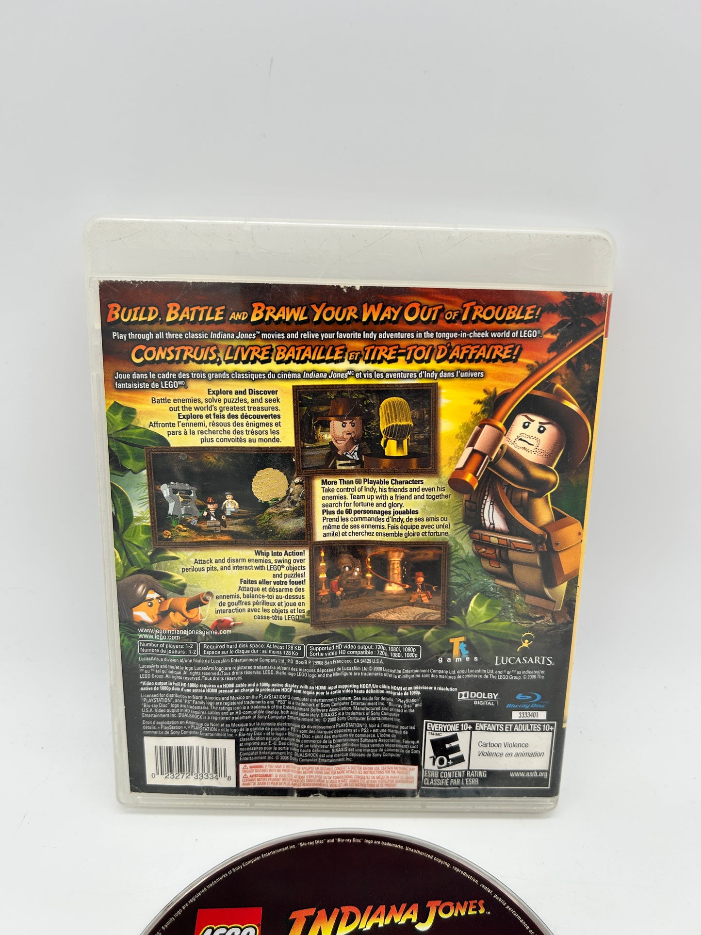 SONY PLAYSTATiON 3 [PS3] | LEGO iNDiANA JONES THE ORiGiNAL ADVENTURES
