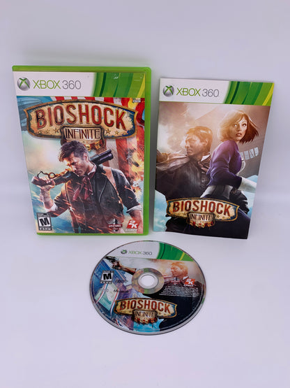 PiXEL-RETRO.COM : MICROSOFT XBOX 360 COMPLETE CIB BOX MANUAL GAME NTSC BIOSHOCK INFINITE