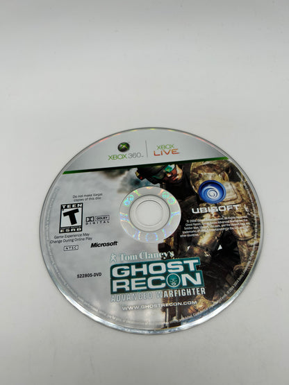 PiXEL-RETRO.COM : MICROSOFT XBOX 360 COMPLETE CIB BOX MANUAL GAME NTSC TOM CLANCEY'S GHOST RECON ADVANCED WARFIGHTER