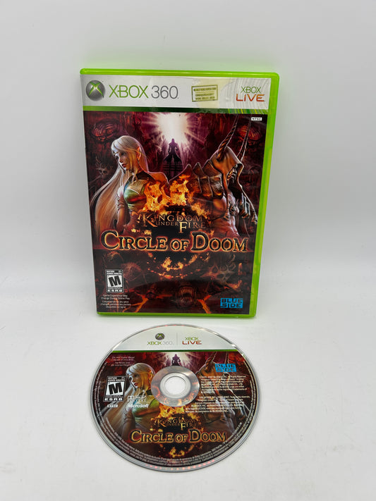 PiXEL-RETRO.COM : MICROSOFT XBOX 360 COMPLETE CIB BOX MANUAL GAME NTSC KINGDOM UNDER FIRE CIRCLE OF DOOM