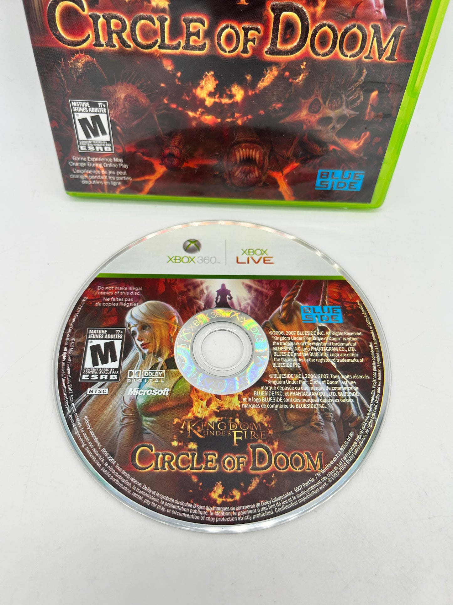Microsoft XBOX 360 | KiNGDOM UNDER FIRE CiRCLE OF DOOM