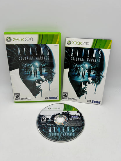 PiXEL-RETRO.COM : MICROSOFT XBOX 360 COMPLETE CIB BOX MANUAL GAME NTSC ALIENS COLONIAL MARINES