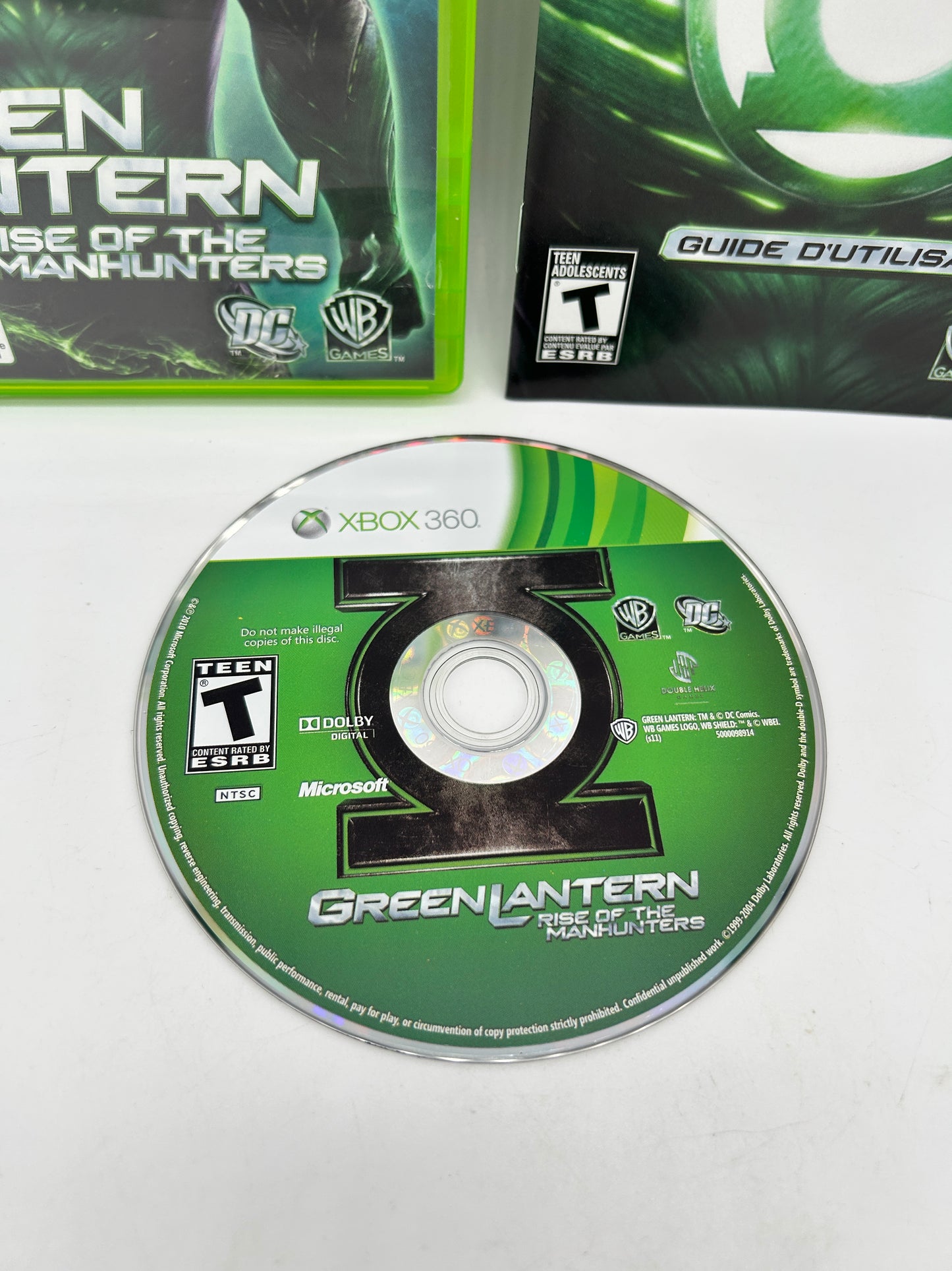 Microsoft XBOX 360 | GREEN LANTERN RiSE OF THE MANHUNTERS
