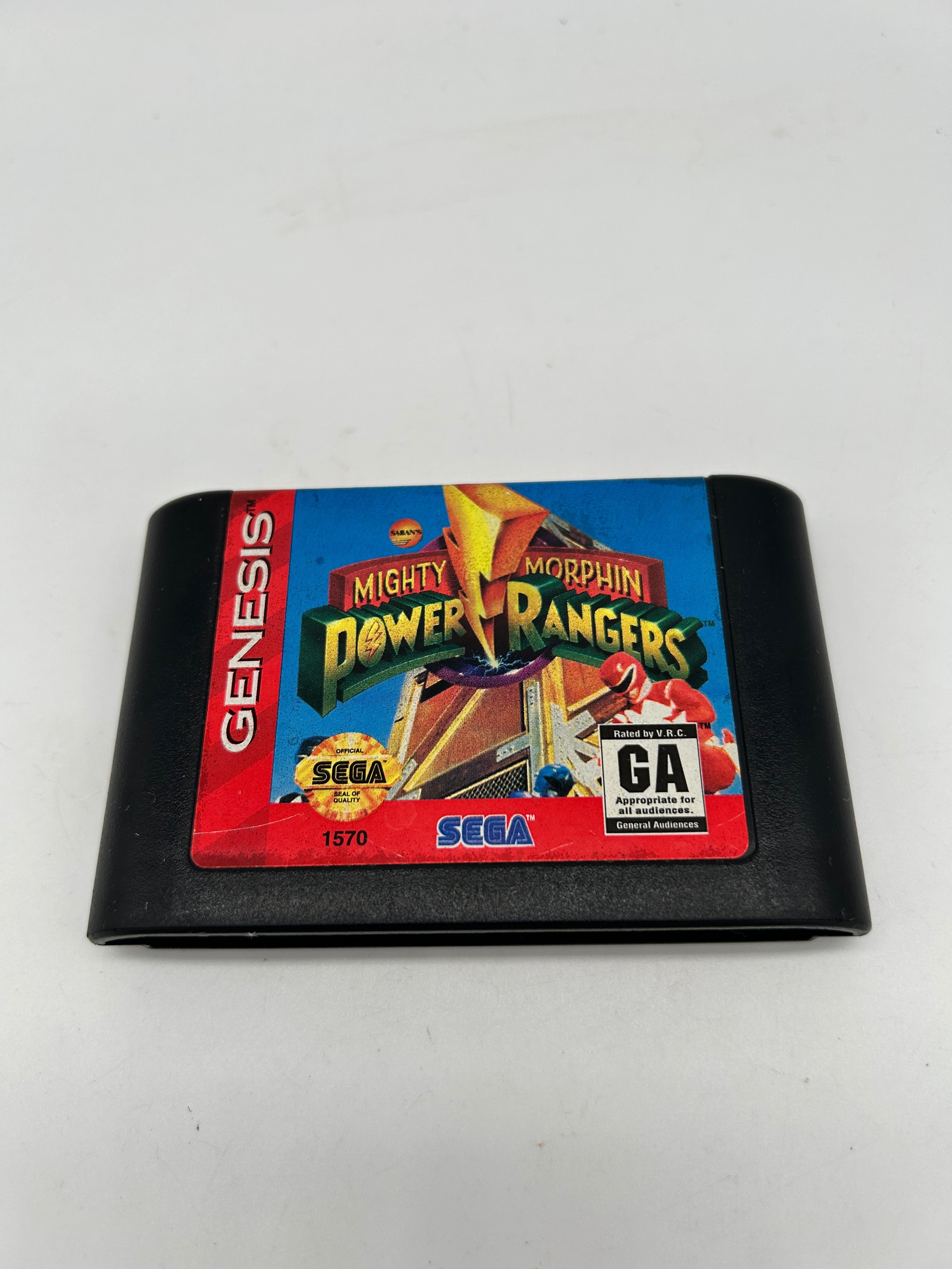 SEGA GENESiS | MiGHTY MORPHiN POWER RANGERS – PiXEL-RETRO.COM