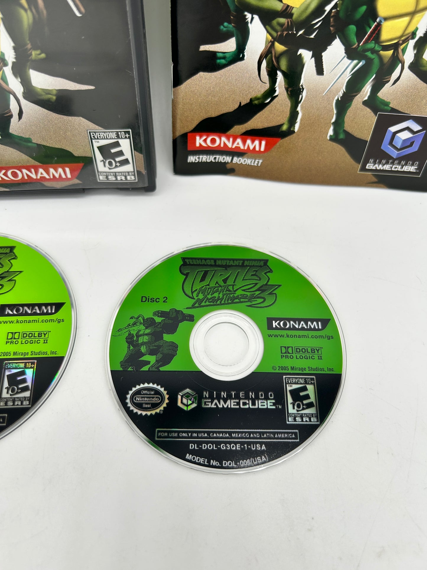 NiNTENDO GAMECUBE [NGC] | TEENAGE MUTANT NiNJA TURTLES 3 MUTANT NiGHTMARE