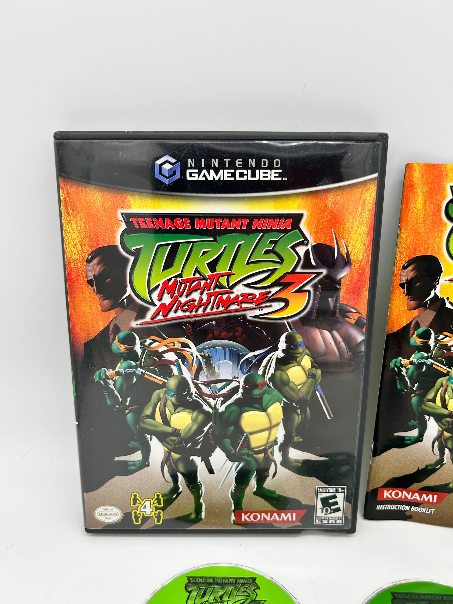 NiNTENDO GAMECUBE [NGC] | TEENAGE MUTANT NiNJA TURTLES 3 MUTANT NiGHTMARE