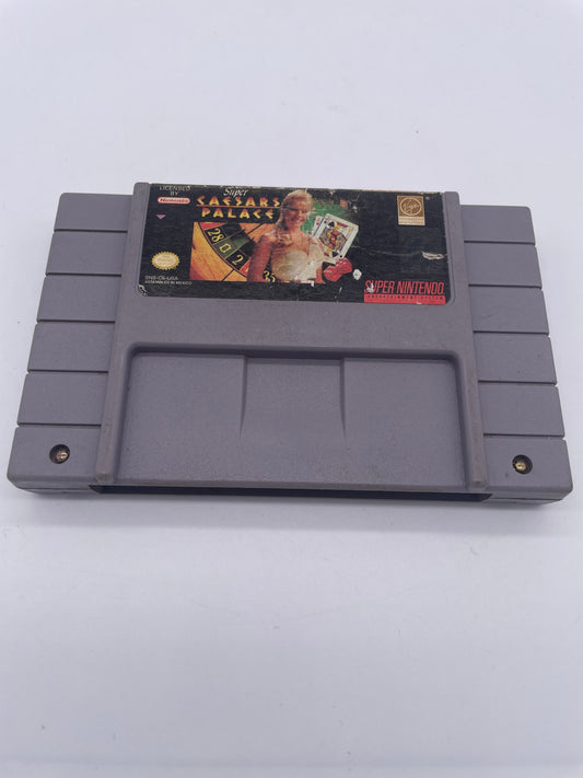 PiXEL-RETRO.COM : SUPER NINTENDO NES (SNES) GAME NTSC SUPER CAESARS PALACE