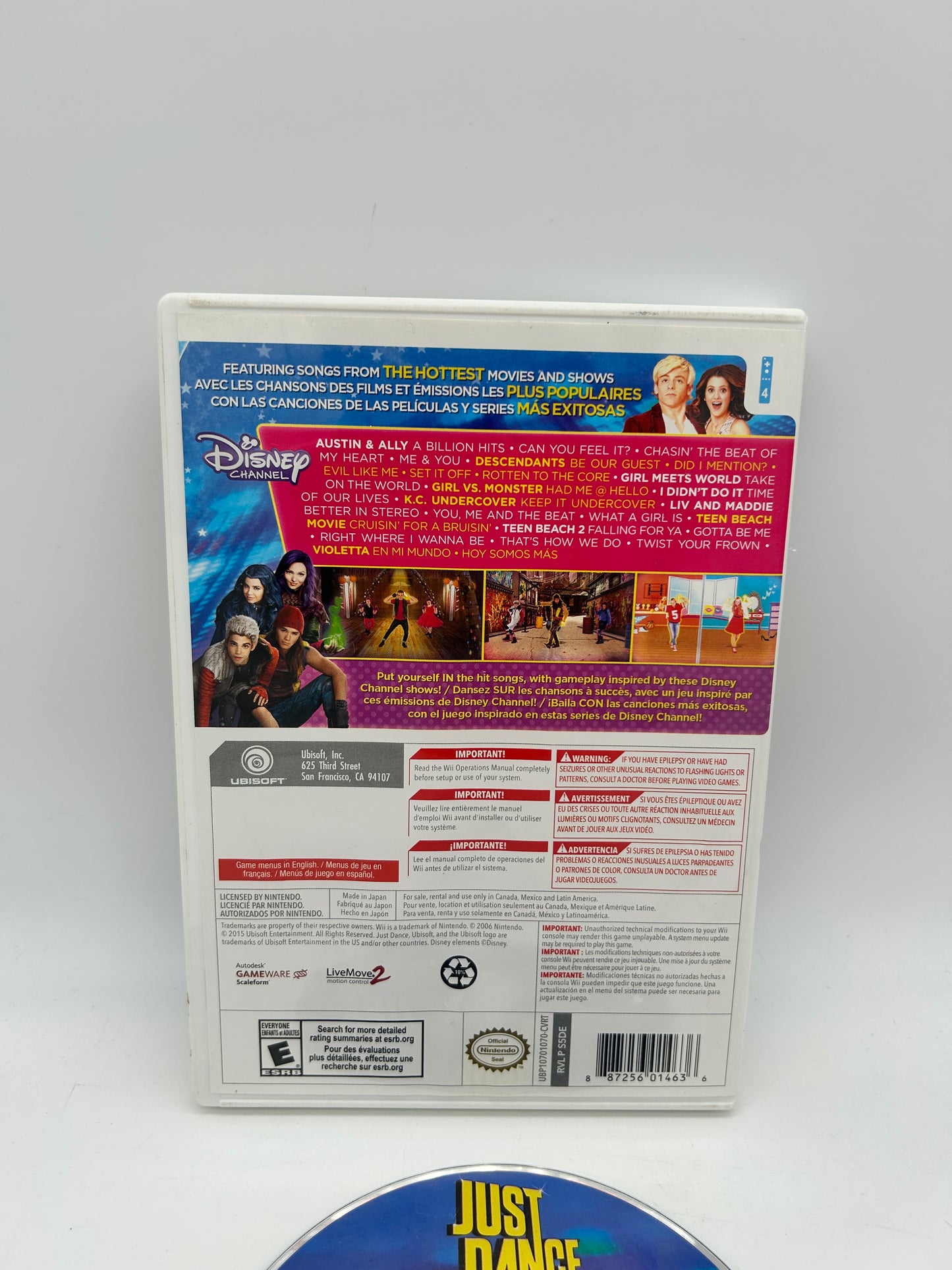 NiNTENDO Wii | JUST DANCE DiSNEY PARTY 2