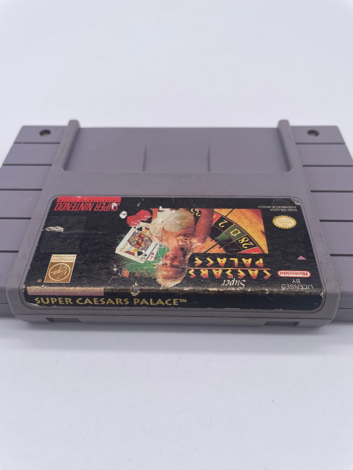 SUPER NiNTENDO [SNES] | SUPER CAESARS PALACE