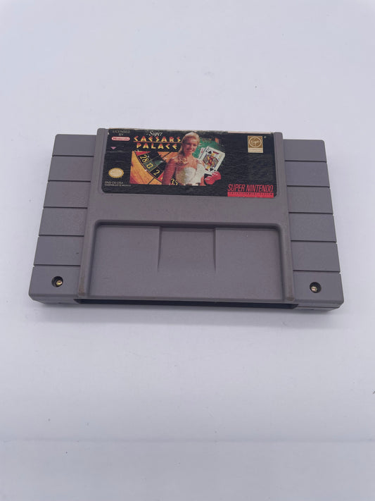 PiXEL-RETRO.COM : SUPER NINTENDO NES (SNES) GAME NTSC SUPER CAESARS PALACE
