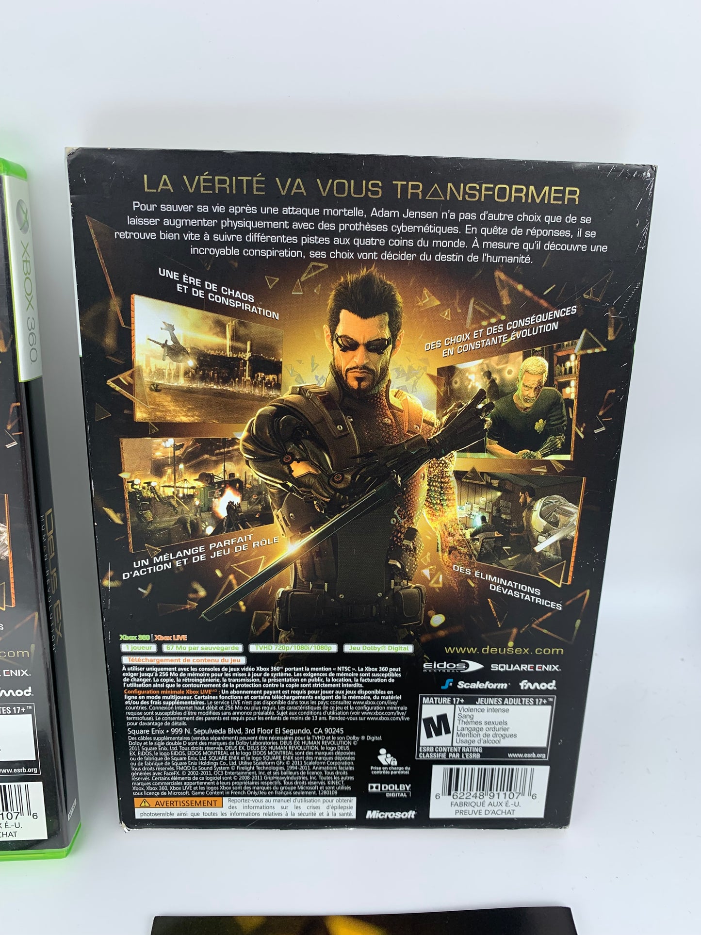 MiCROSOFT XBOX 360 | DEUS EX HUMAN REVOLUTiON