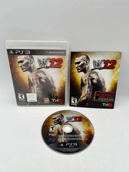 PiXEL-RETRO.COM : SONY PLAYSTATION 3 (PS3) COMPLET CIB BOX MANUAL GAME NTSC WWE 12