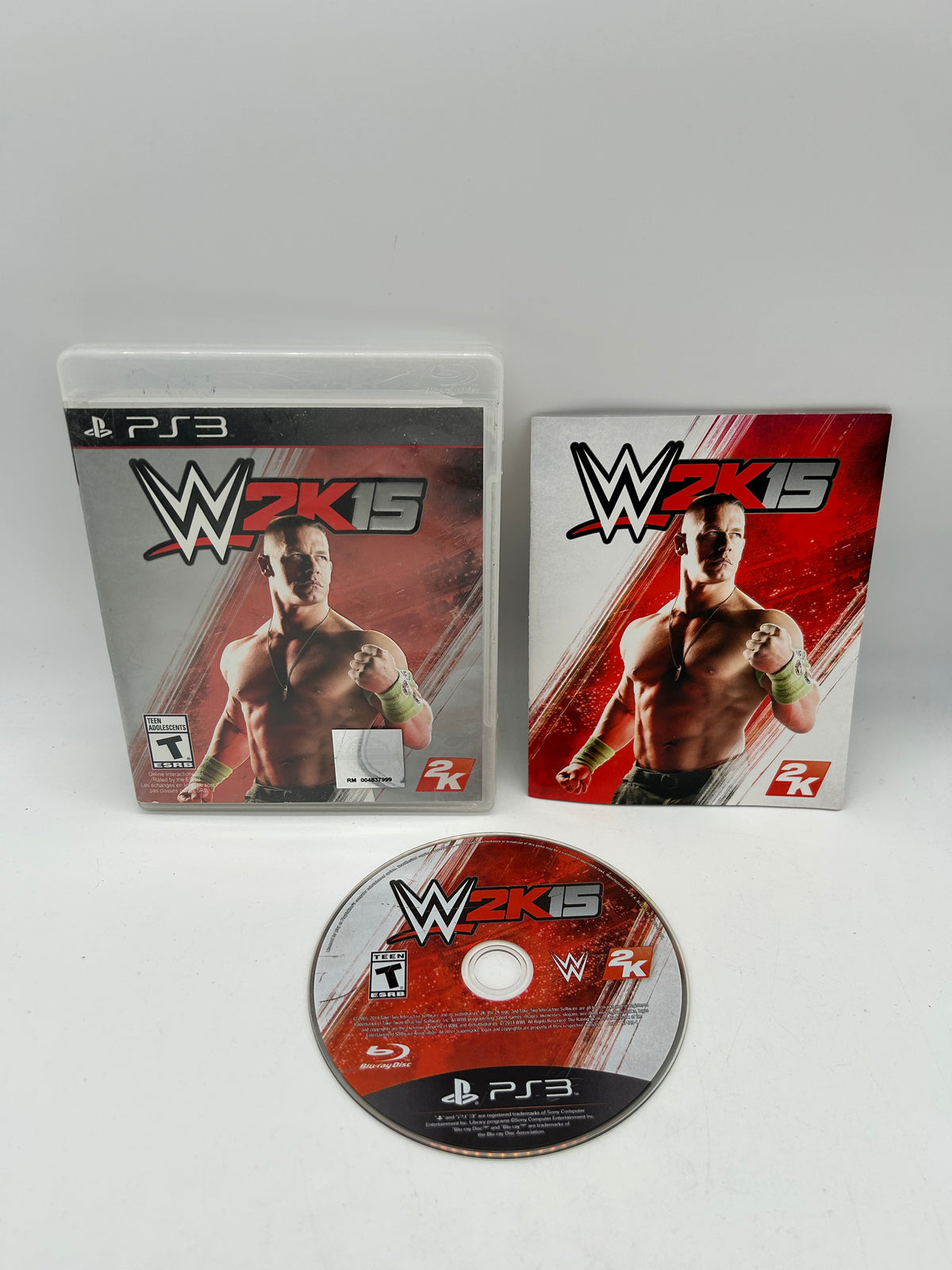 PiXEL-RETRO.COM : SONY PLAYSTATION 3 (PS3) COMPLET CIB BOX MANUAL GAME NTSC WWE 2K15