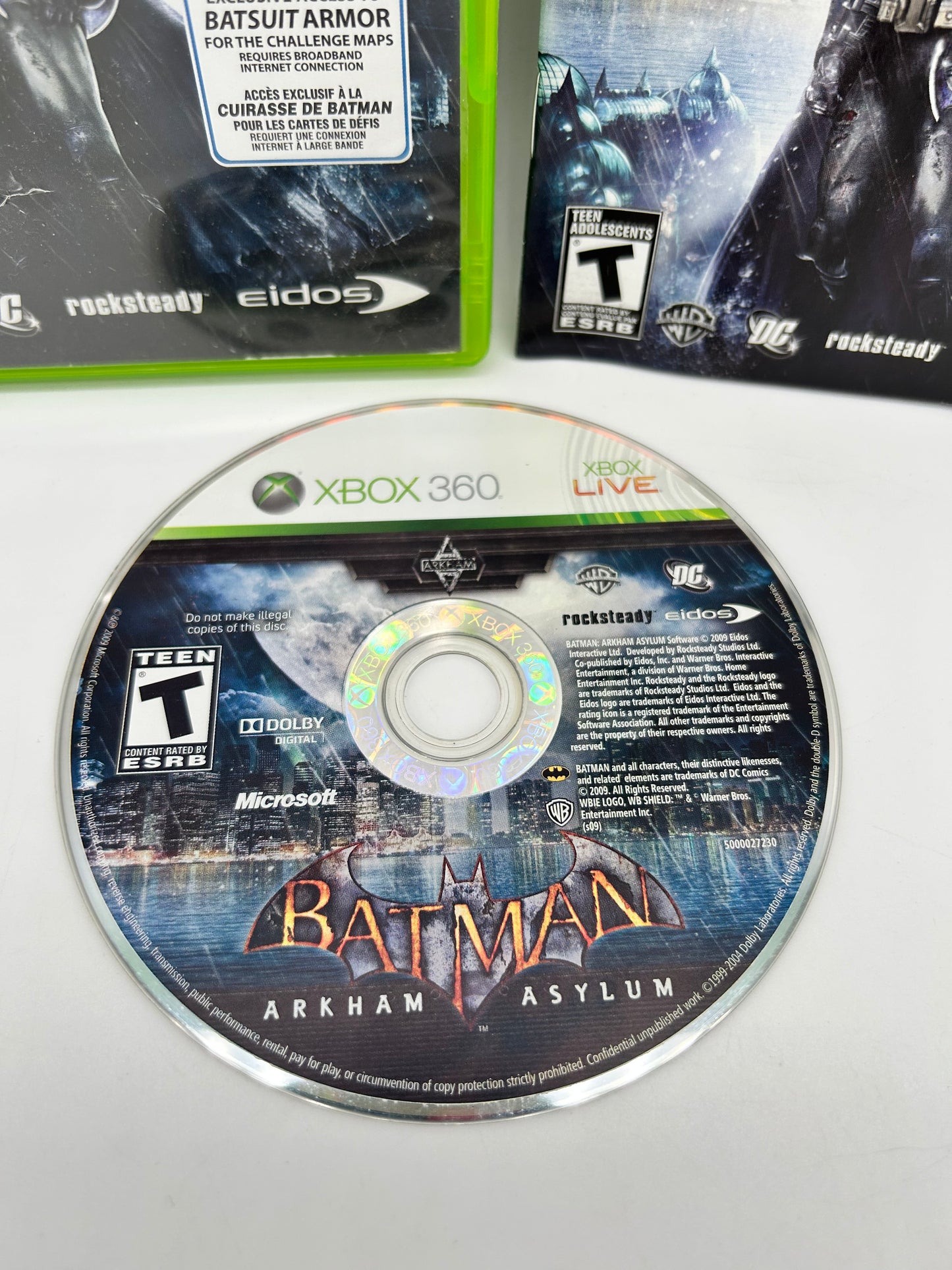 Microsoft XBOX 360 | BATMAN ARKHAM ASYLUM