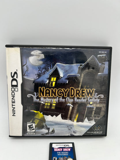 NiNTENDO DS | NANCY DREW THE MYSTERY OF THE CLUE BENDER SOCiETY
