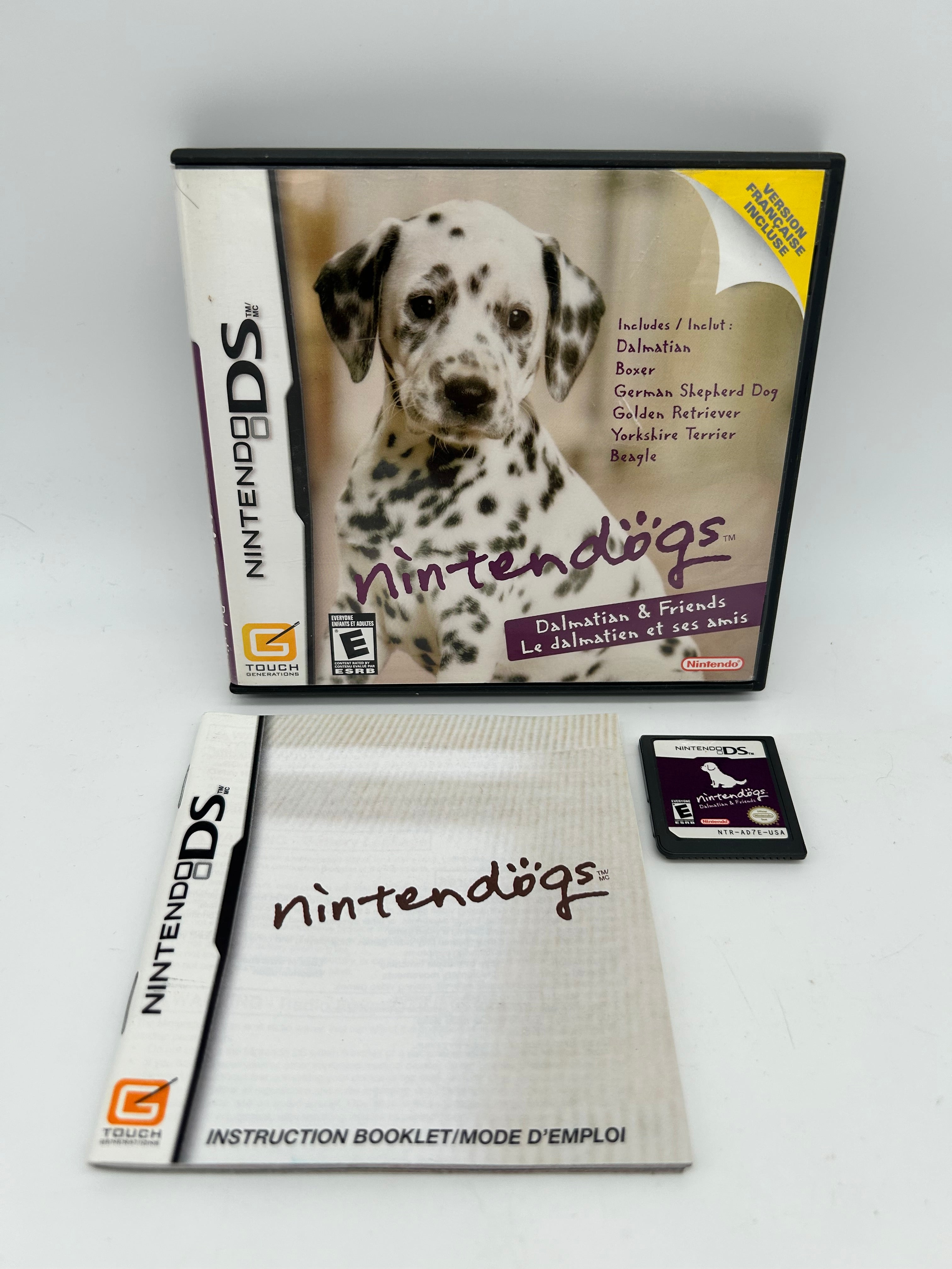 Nintendogs Lot Of 6 DS 3DS Lab, offers Chihuahua, Dalmatian & Friends Complete In Box