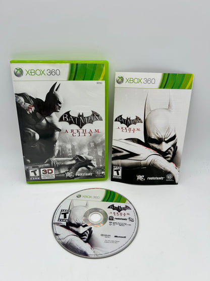 PiXEL-RETRO.COM : MICROSOFT XBOX 360 COMPLETE CIB BOX MANUAL GAME NTSC BATMAN ARKHAM CITY