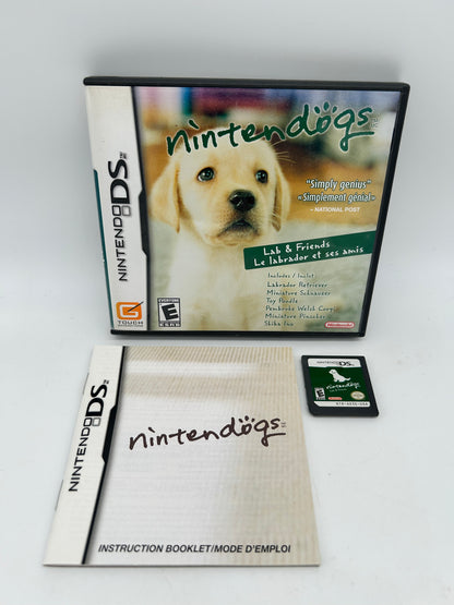 PiXEL-RETRO.COM : NINTENDO DS (DS) COMPLETE CIB BOX MANUAL GAME NTSC NINTENDOG LAB & FRIENDS