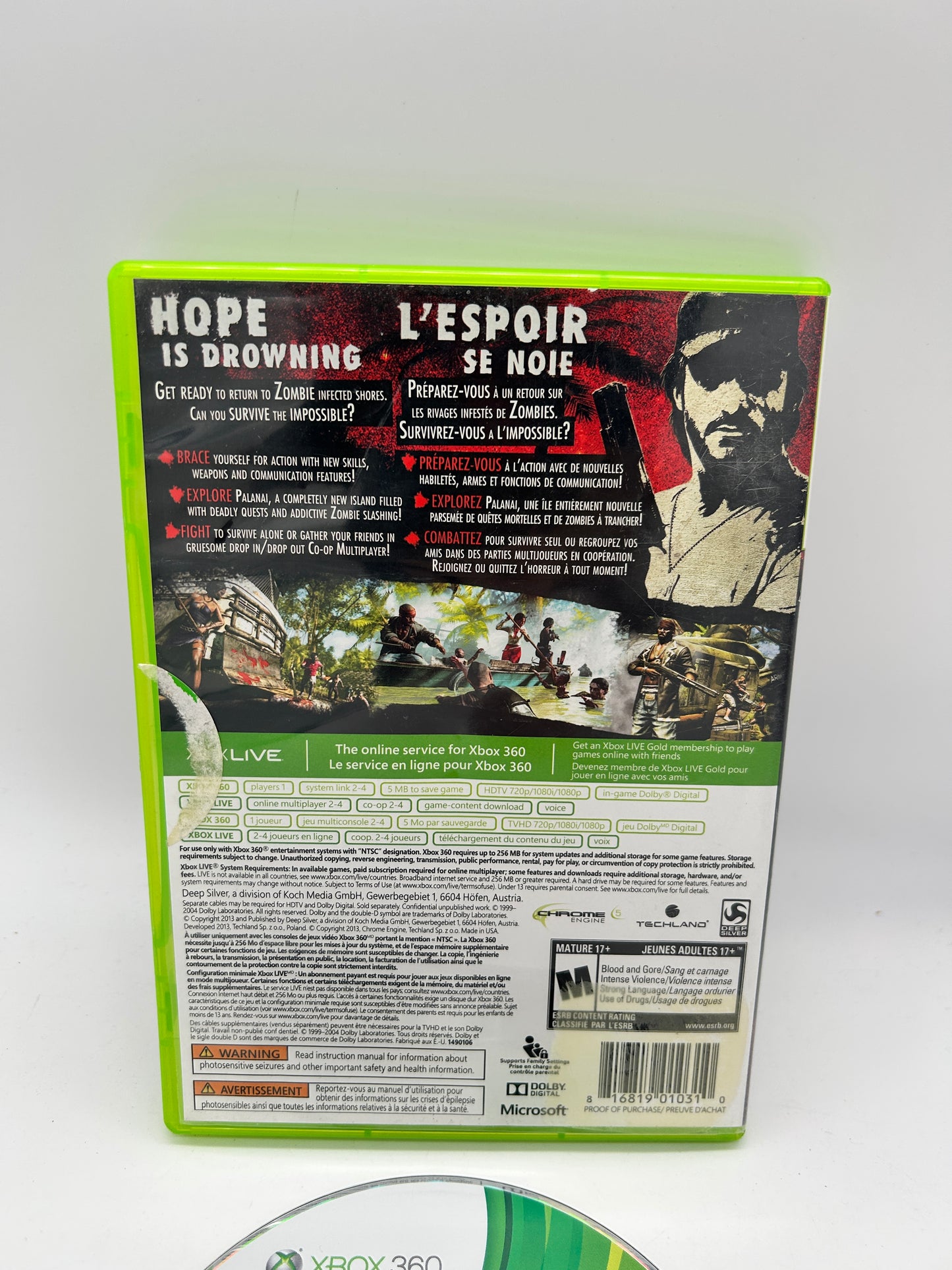 Microsoft XBOX 360 | DEAD ISLAND RiPTiDE | SPECiAL EDITION
