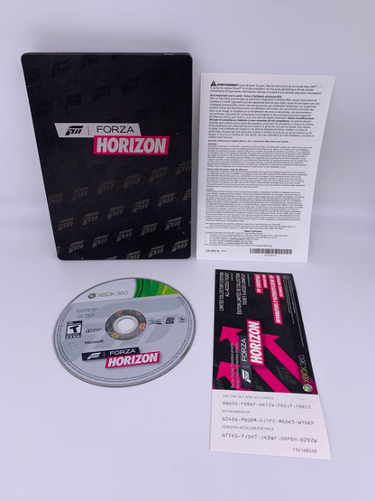 PiXEL-RETRO.COM : MICROSOFT XBOX 360 COMPLETE CIB BOX MANUAL GAME NTSC FORZA HORIZON COLLECTOR'S EDITION