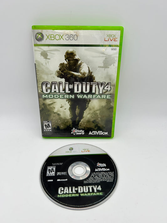 PiXEL-RETRO.COM : MICROSOFT XBOX 360 COMPLETE CIB BOX MANUAL GAME NTSC CALL OF DUTY MODERN WARFARE 4