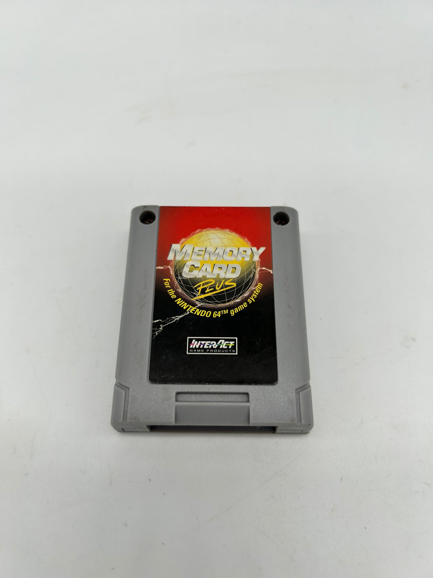 PiXEL-RETRO.COM : nintendo 64 memory card INTERACT plus n64