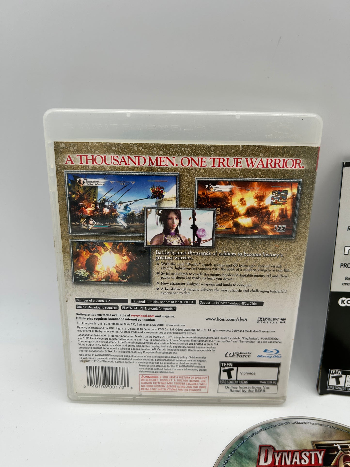 SONY PLAYSTATiON 3 [PS3] | DYNASTY WARRiORS 6