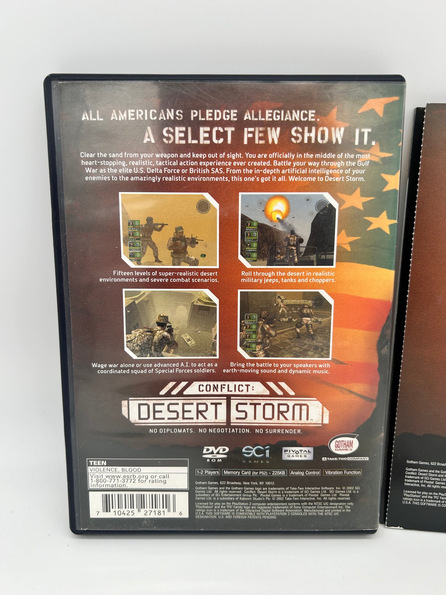 SONY PLAYSTATiON 2 [PS2] | CONFLICT DESERT STORM