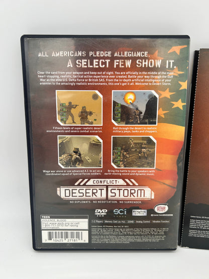 SONY PLAYSTATiON 2 [PS2] | CONFLICT DESERT STORM
