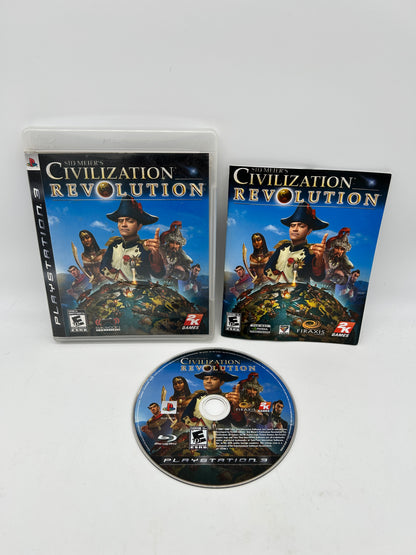 PiXEL-RETRO.COM : SONY PLAYSTATION 3 (PS3) COMPLET CIB BOX MANUAL GAME NTSC CIVILIZATION REVOLUTION