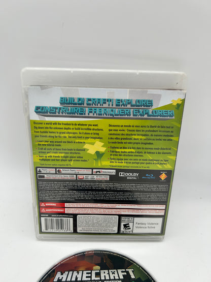 SONY PLAYSTATiON 3 [PS3] | MiNECRAFT