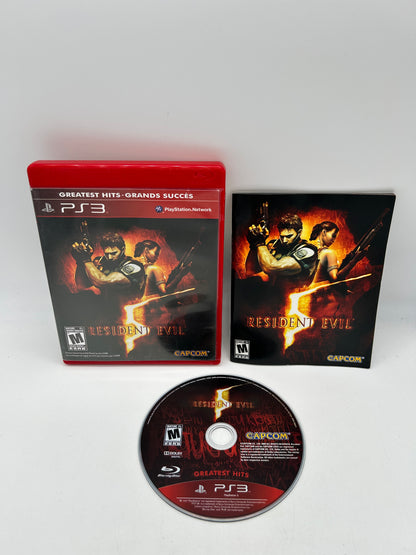 PiXEL-RETRO.COM : SONY PLAYSTATION 3 (PS3) COMPLET CIB BOX MANUAL GAME NTSC RESIDENT EVIL 5
