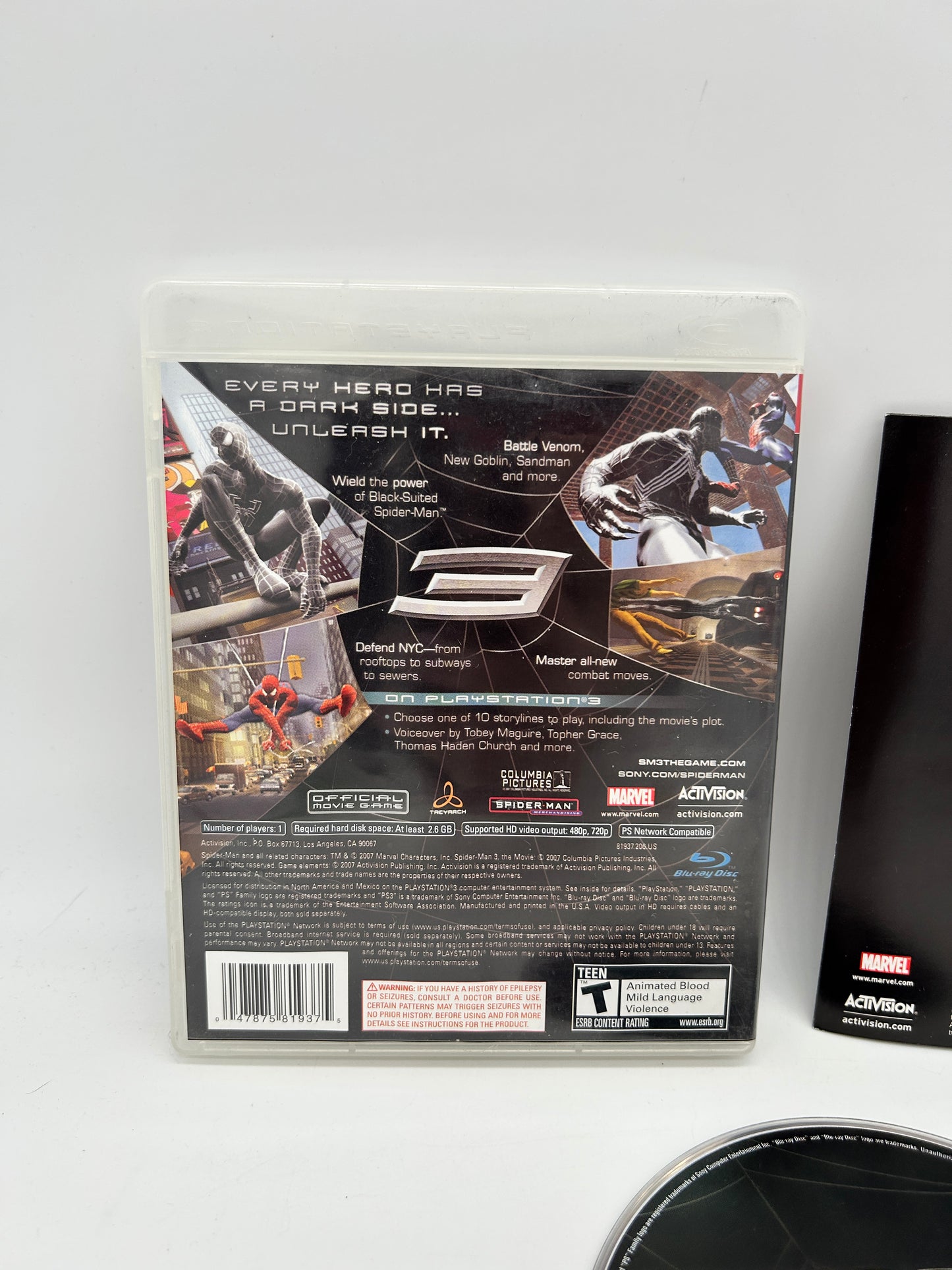 SONY PLAYSTATiON 3 [PS3] | SPiDER-MAN 3