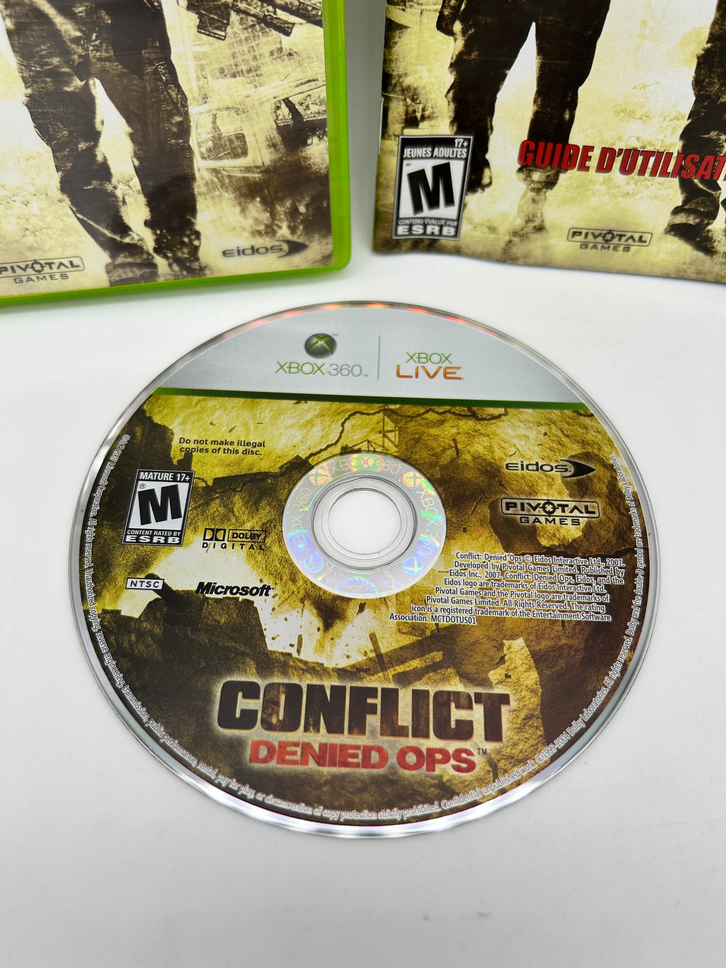 MiCROSOFT XBOX 360 | CONFLiCT DENiED OPS