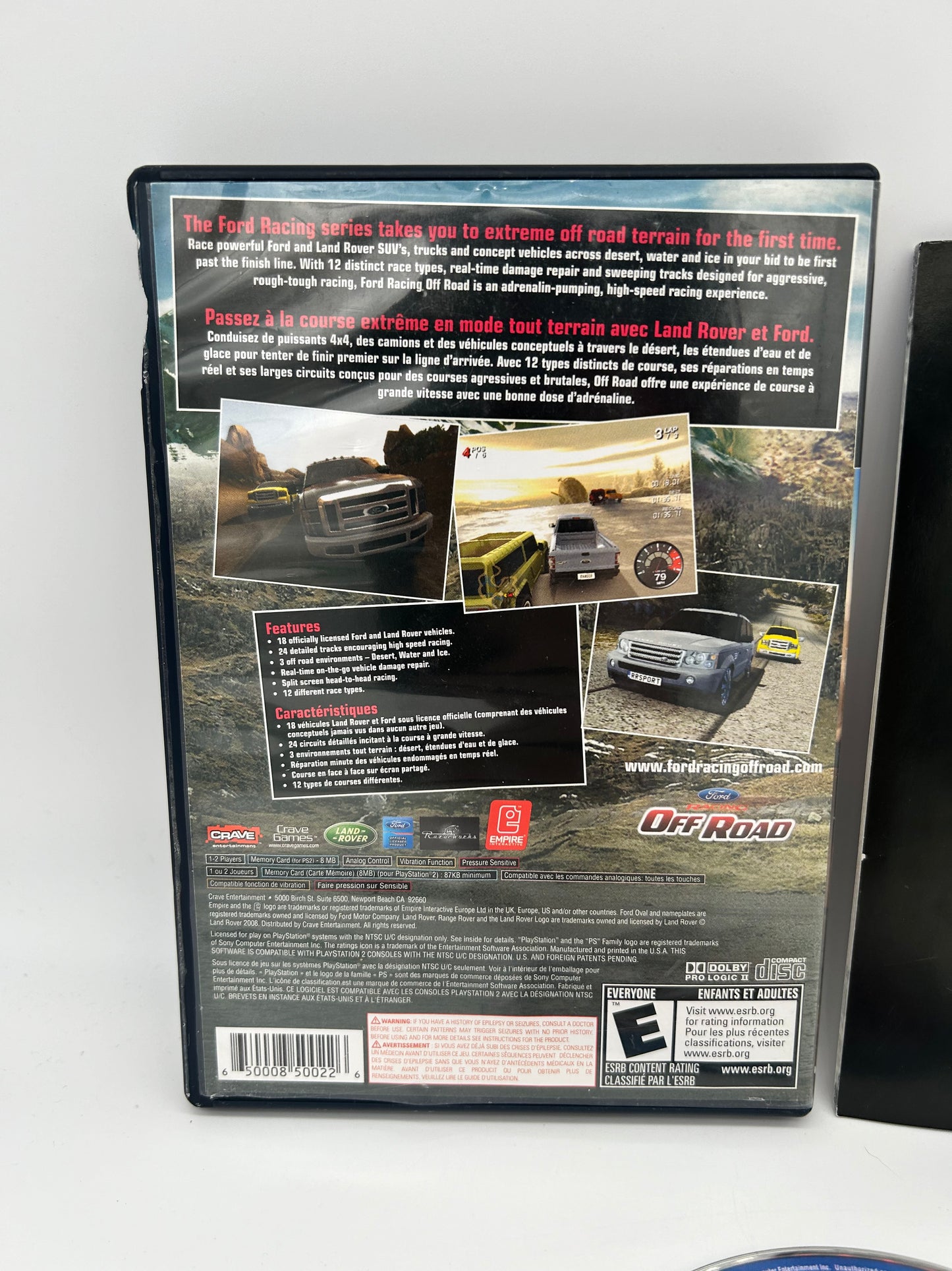 SONY PLAYSTATiON 2 [PS2] | FORD RACiNG OFFROAD