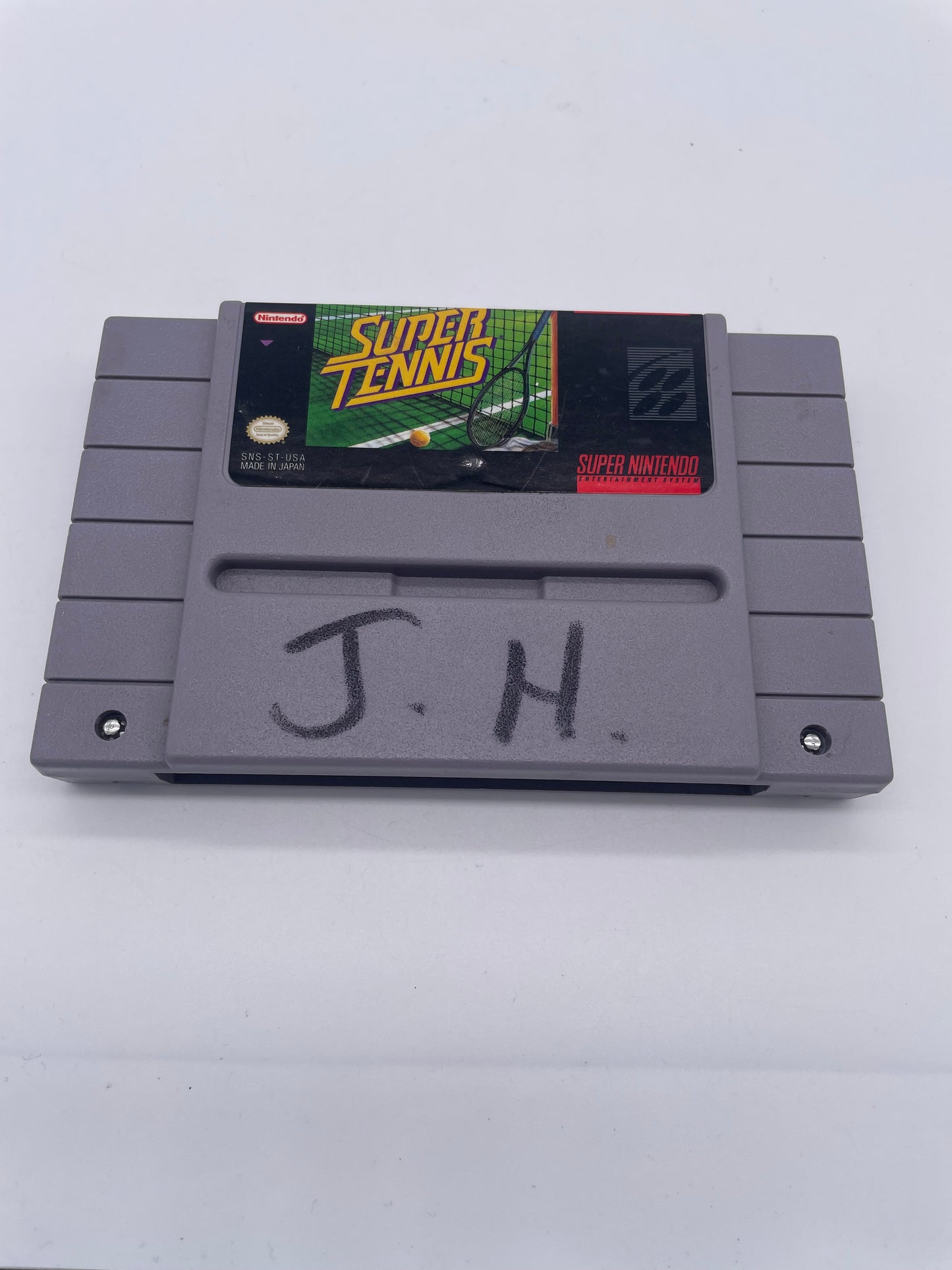 PiXEL-RETRO.COM : SUPER NINTENDO NES (SNES) GAME NTSC SUPER TENNIS