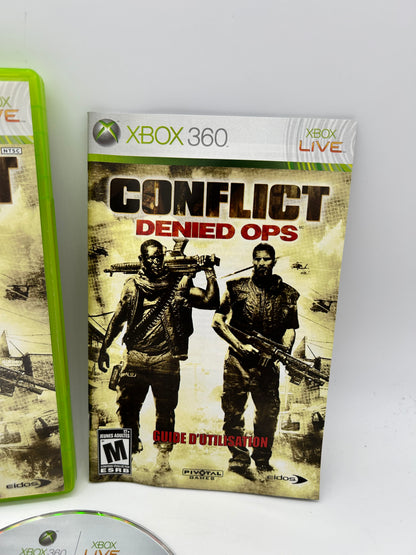 MiCROSOFT XBOX 360 | CONFLiCT DENiED OPS