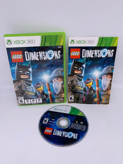 PiXEL-RETRO.COM : MICROSOFT XBOX 360 COMPLETE CIB BOX MANUAL GAME NTSC LEGO DIMENSIONS