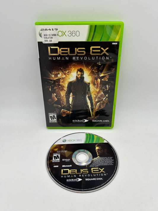 PiXEL-RETRO.COM : MICROSOFT XBOX 360 COMPLETE CIB BOX MANUAL GAME NTSC DEUS EX HUMAN REVOLUTION