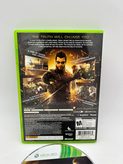 MiCROSOFT XBOX 360 | DEUS EX HUMAN REVOLUTiON