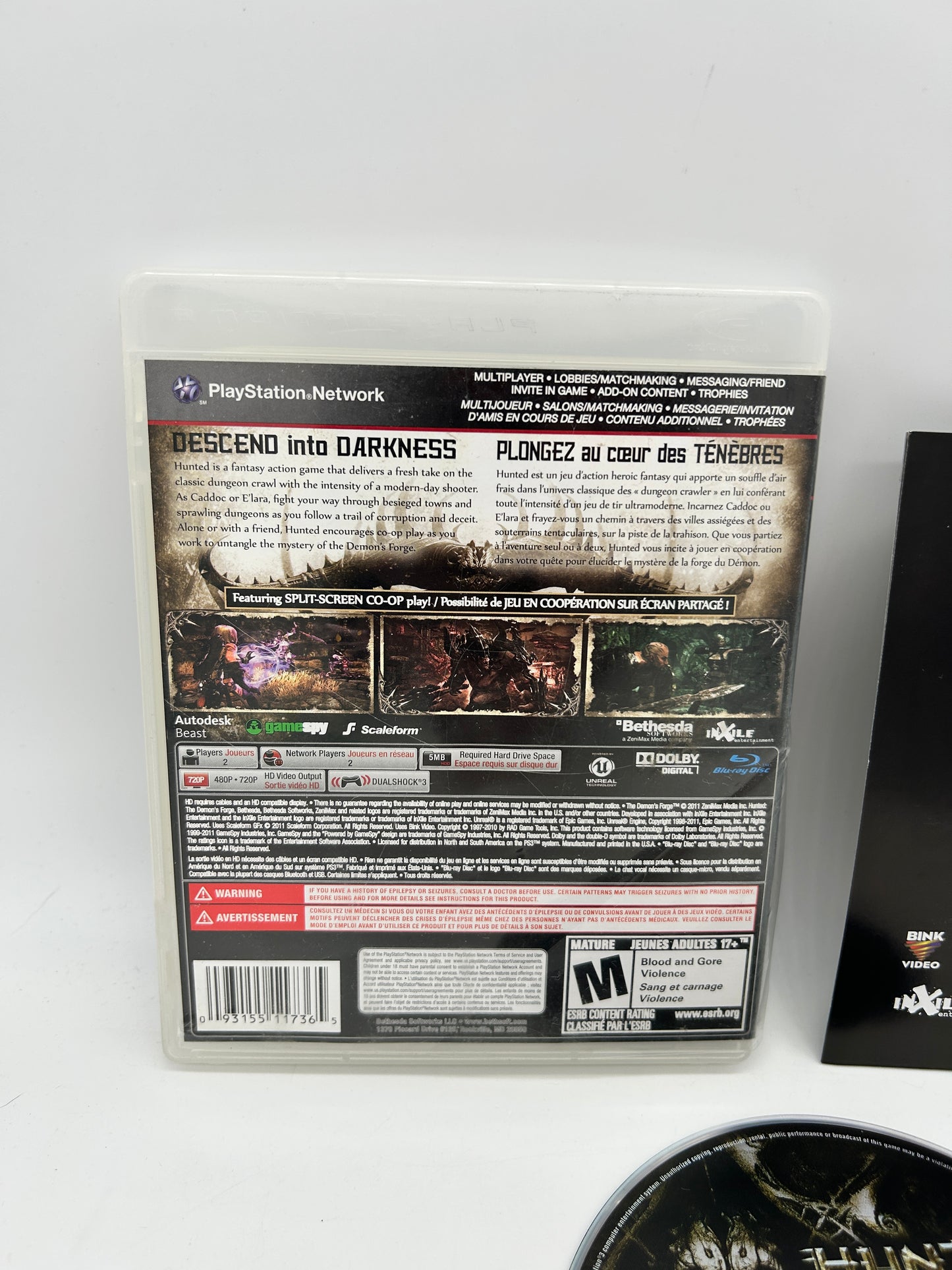 SONY PLAYSTATiON 3 [PS3] | HUNTED THE DEMONS FORGE