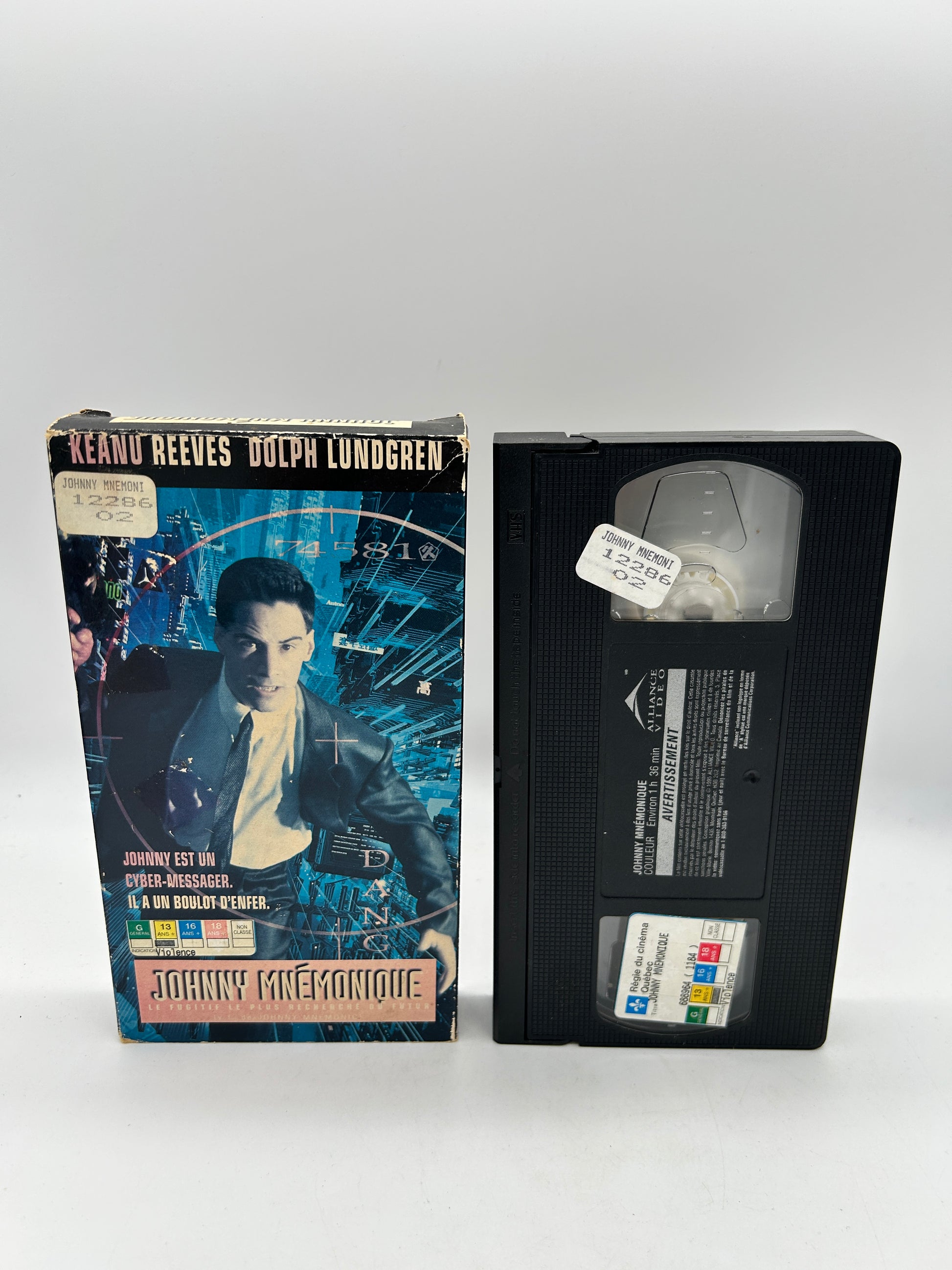 FiLM VHS FRANCAiS | JOHNNY MNÉMONiQUE [MNEMONiC]