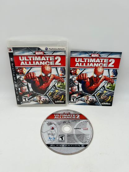 PiXEL-RETRO.COM : SONY PLAYSTATION 3 (PS3) COMPLET CIB BOX MANUAL GAME NTSC MARVEL ULTIMATE ALLIANCE 2